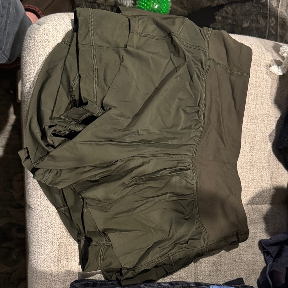 Lululemon Green Shorts
